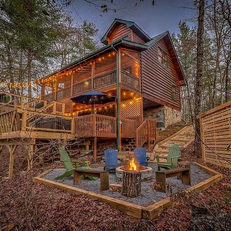 Golden Eagle Ga Cabin - Hot Tub, Firepit & Fast Wifi Villa Blue Ridge Exterior photo