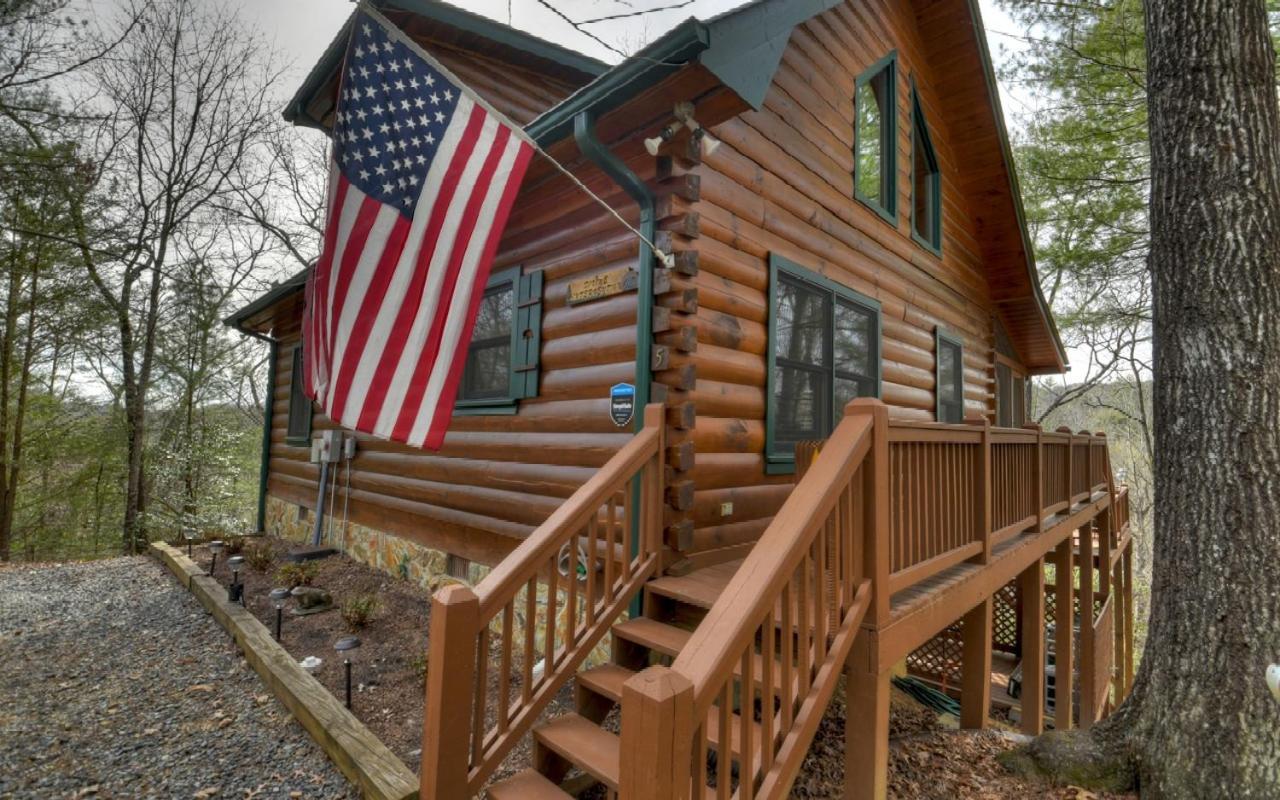 Golden Eagle Ga Cabin - Hot Tub, Firepit & Fast Wifi Villa Blue Ridge Exterior photo