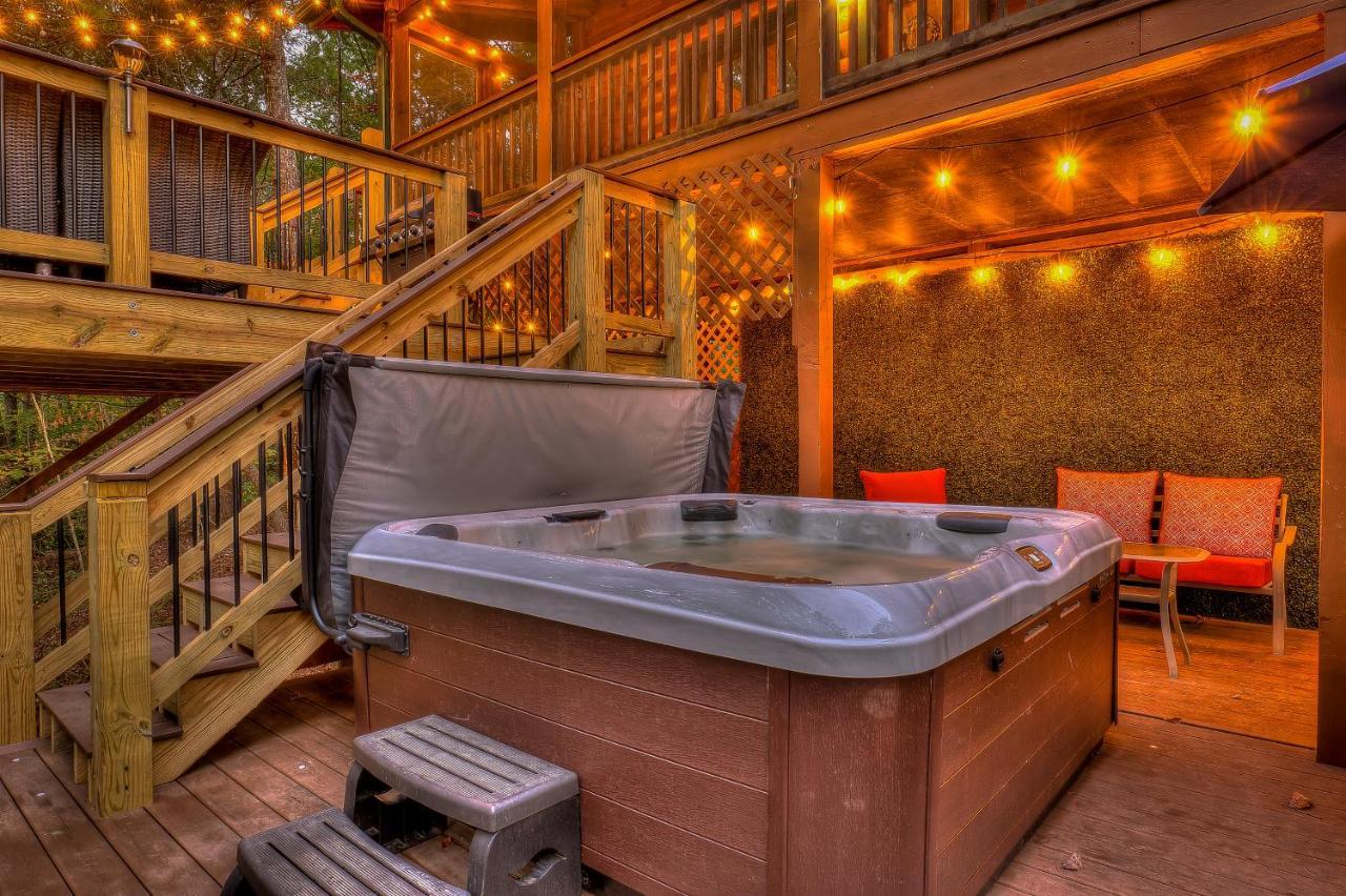 Golden Eagle Ga Cabin - Hot Tub, Firepit & Fast Wifi Villa Blue Ridge Exterior photo